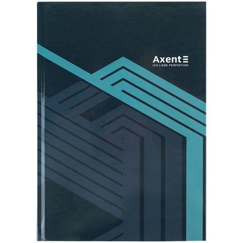 Книга записна А4 96арк., кліт., Lines, сіра 8422-580-A фото