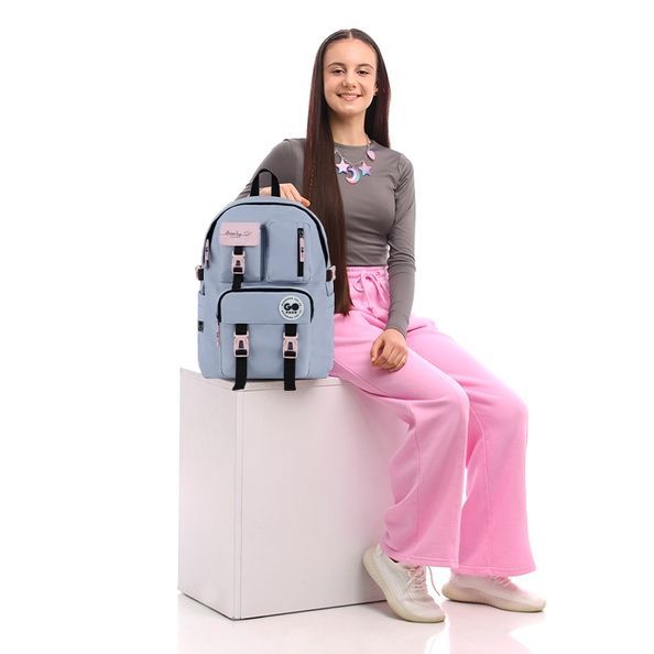 Рюкзак GoPack Education Teens 2500L сірий GO26-2500L-1 фото