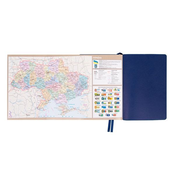 Щоденник діловий А5 Leo Planner датований 2027 "Status", твердий, чорний, 368 сторінок 252724 фото