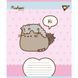 А5/12 кос. Yes Pusheen Weekend, зошит учнівський шкільний (5шт.) 767609 фото 2