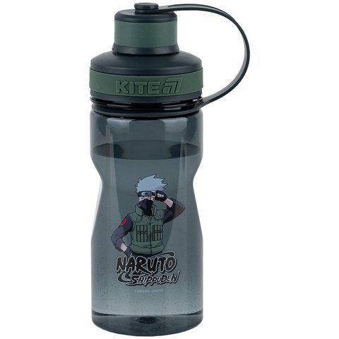 Пляшечка для води Kite Naruto NR25-397, 500 мл, сіра NR25-397 фото