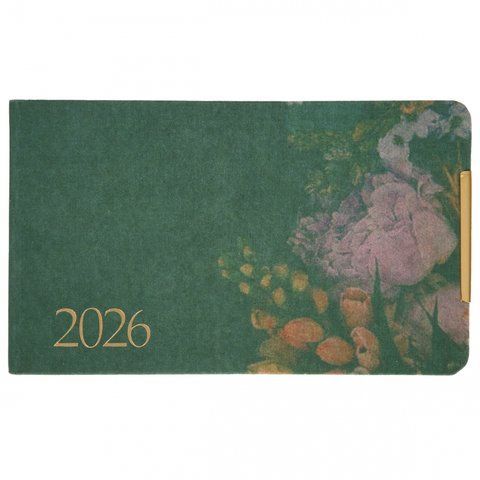 Щотижневик 10х17 см Leo Planner датований 2026 "Bloom", інтегральний, 128 сторінок 252714 фото