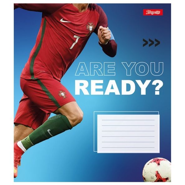 Зошит для записів 1В Are you ready А5 48 аркушів лінія ( 5шт ) 767374 фото